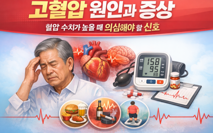 고혈압 원인과 증상