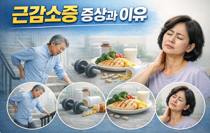 근감소증 증상과 이유