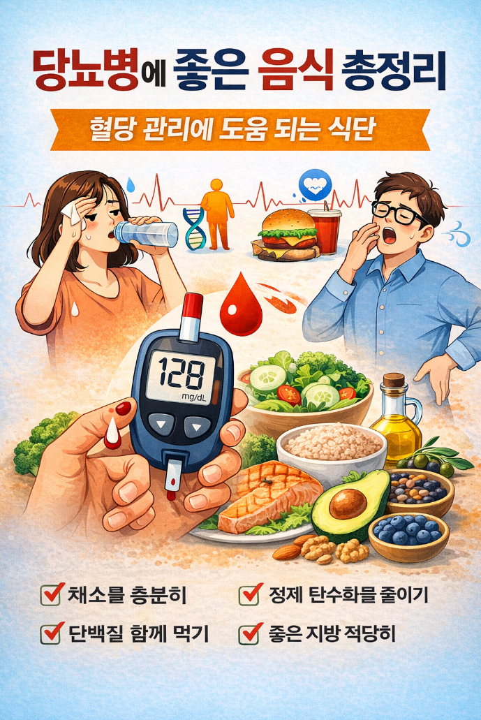 당뇨병에 좋은 음식 총정리