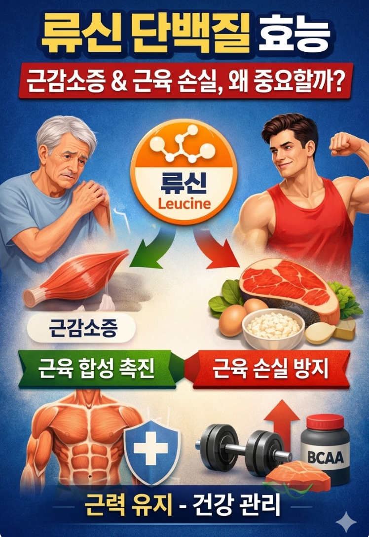 류신 단백질 효능