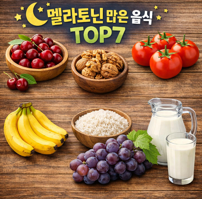 멜라토닌 많은 음식 1