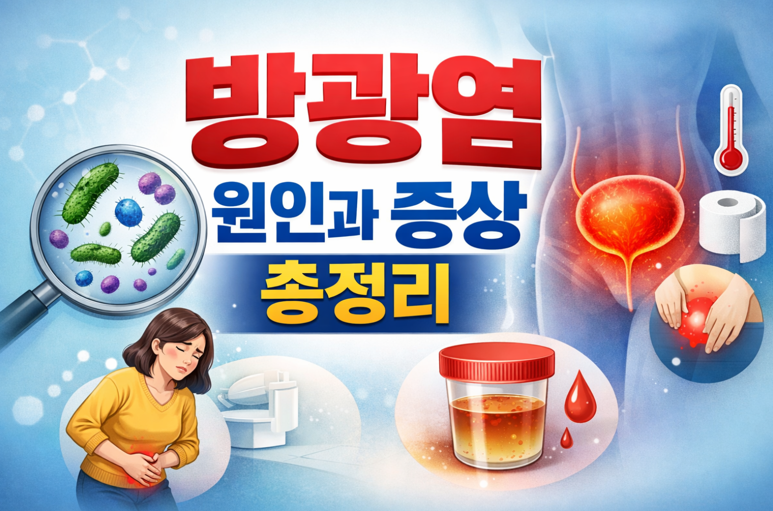 방광염 원인과 증상 총정리
