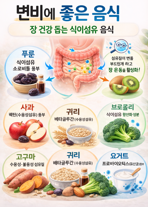 변비에 좋은 음식 TOP 7 — 장 건강 돕는 식이섬유 많은 음식 2 변비에 좋은 음식 총정리 — 장 건강 돕는 식이섬유 많은 음식