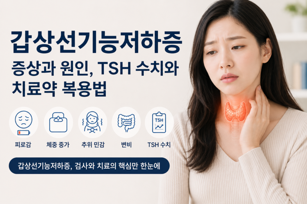 갑상선기능저하증 증상과 원인, TSH 수치와 치료약 복용법 2 갑상선기능저하증 증상과 원인, TSH 수치와 치료약 복용법