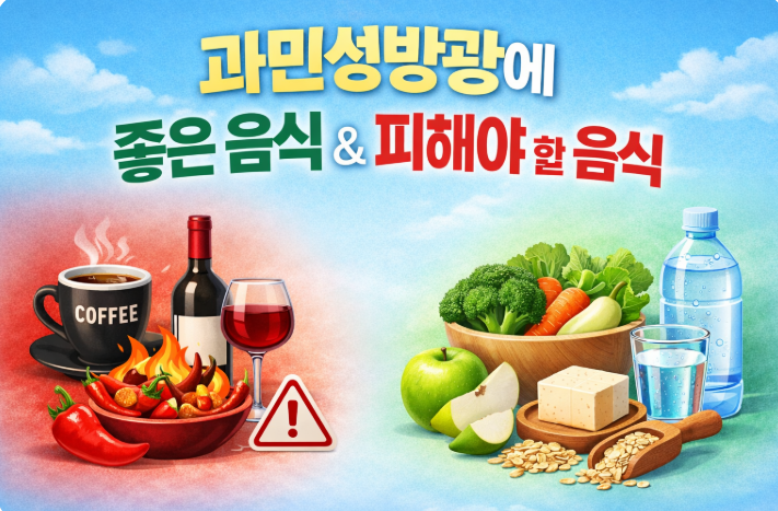 과민성방광에 좋은음식&피해야할 음식