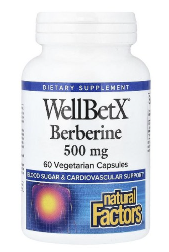 내추럴팩터스 Natural Factors WellBetX 베르베린 500mg