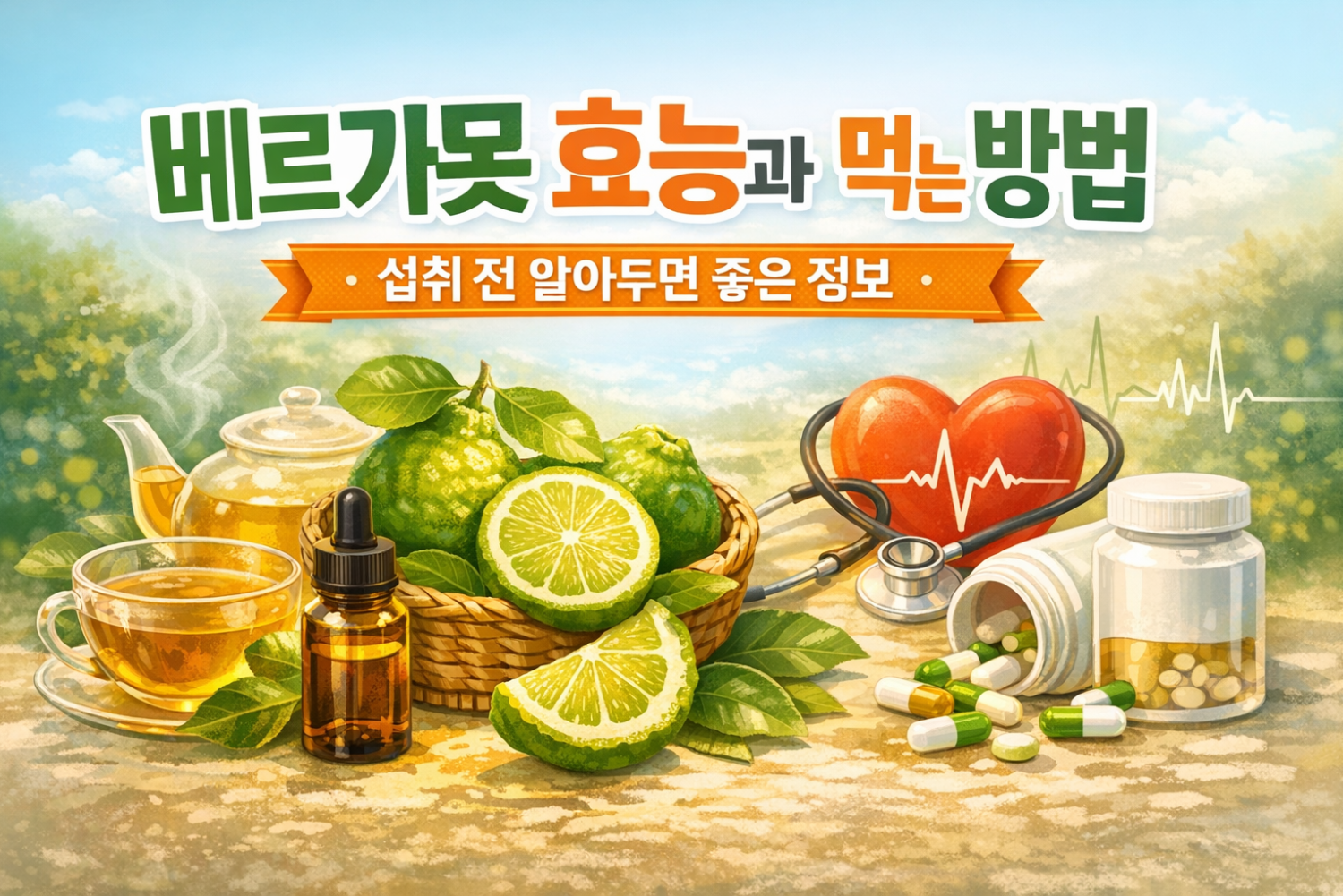 베르가못 효능과 먹는 방법 섭취 전 알아두면 좋은 정보