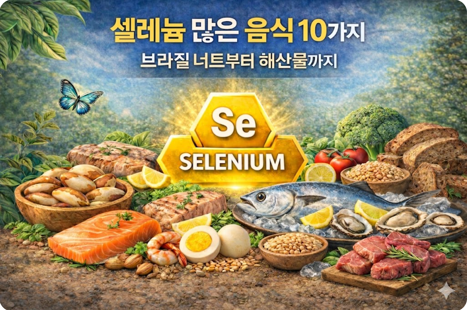 셀렌 셀레늄 많은 음식 10가지 - 브라질 너트부터 해산물까지 2 셀레늄 많은 음식 10가지 - 브라질 너트부터 해산물까지