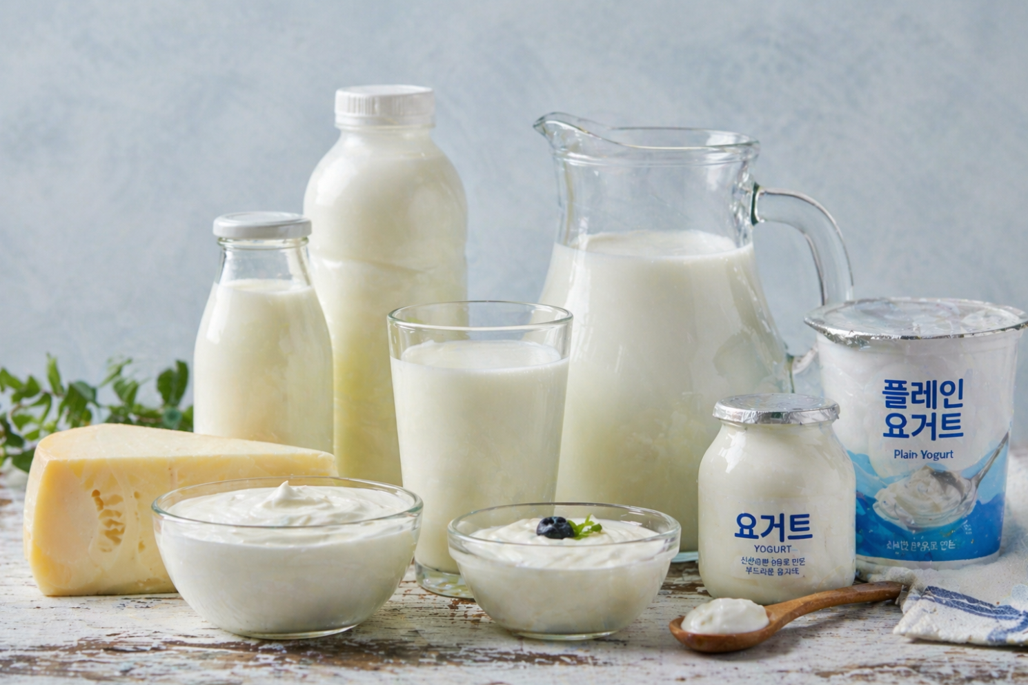 우유와 요거트