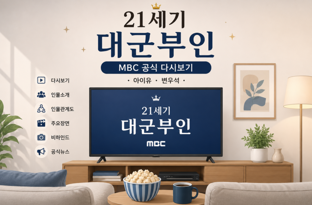 21세기 대군부인 MBC 다시보기 아이유 변우석 공식 정보 정리 2 21세기 대군부인 MBC 다시보기 아이유 변우석 공식 정보 정리