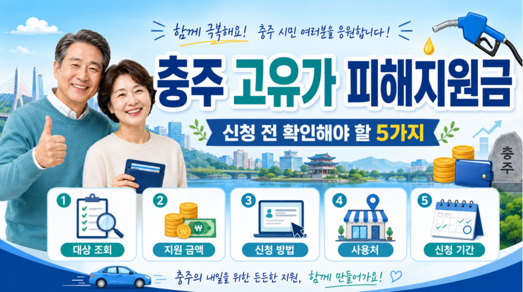 2026 2차 충주 고유가 피해지원금, 신청 방법, 대상 조회, 사용처와 기간까지 한번에 2 2026 2차 충주 고유가 피해지원금, 신청 방법, 대상 조회, 사용처와 기간까지 한번에