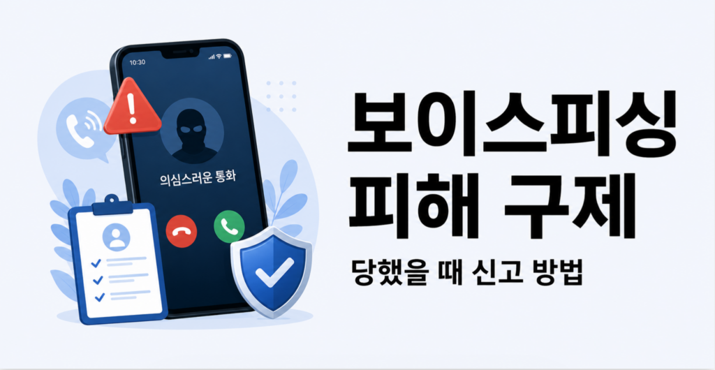 보이스피싱 당했을 때 신고 방법 총정리! 피해 구제 절차까지 2 보이스피싱 당했을 때 신고 방법 총정리! 피해 구제 절차까지