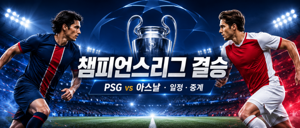 2025-2026 UEFA 챔피언스리그 일정 총정리! PSG vs 아스날(PSG vs ARSNEAL) 결승 중계까지 2 2025-2026 UEFA 챔피언스리그 일정 총정리! PSG vs 아스날 결승 중계까지